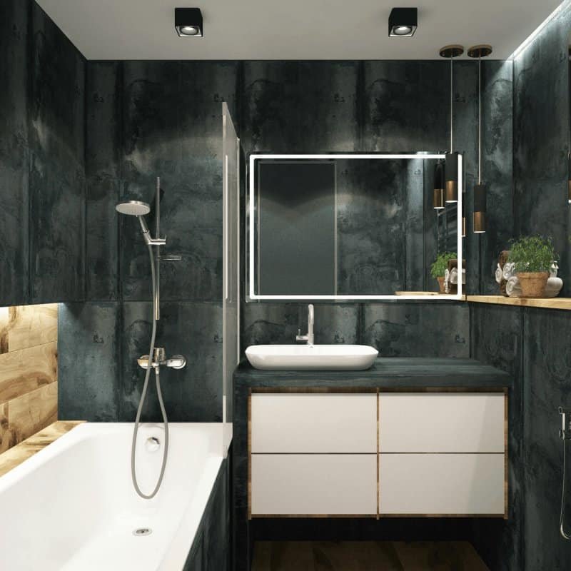 Shower systems at Paragon Flooring in Haughton, LA