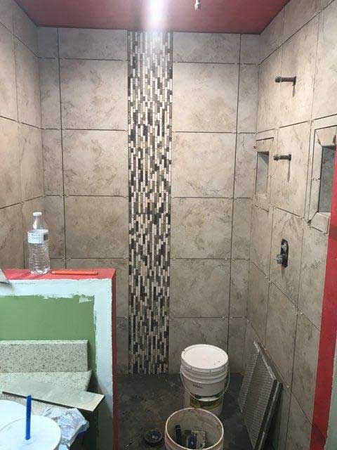 Custom Bathroom Tile Installation