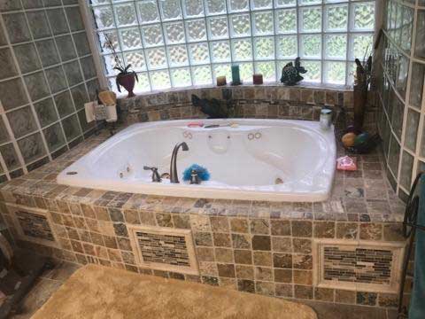 Custom Bathtub Tile Installation